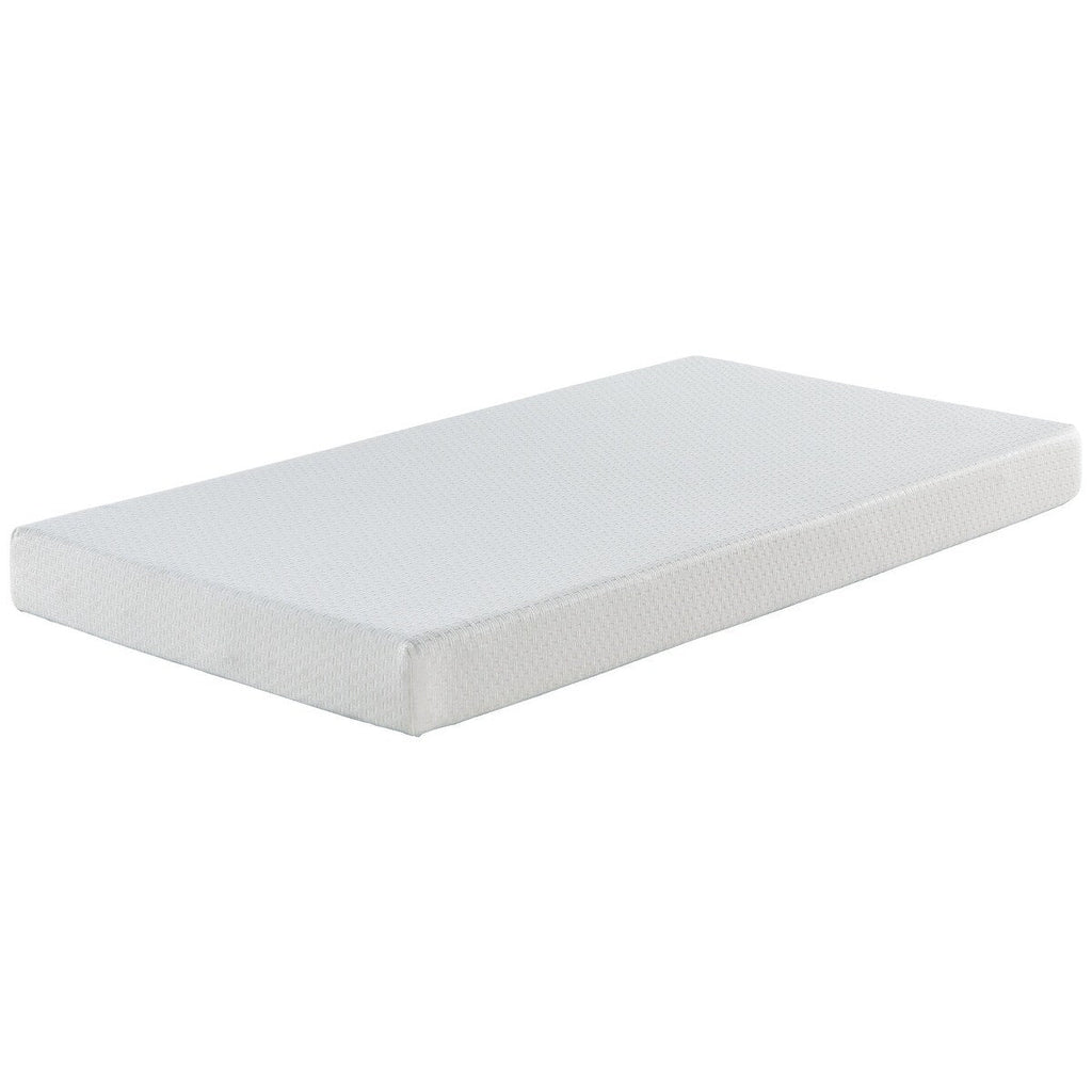 Ashley Furniture Signature Design - Matelas double en mousse Chime 6 pouces - Lit dans une boîte - Blanc