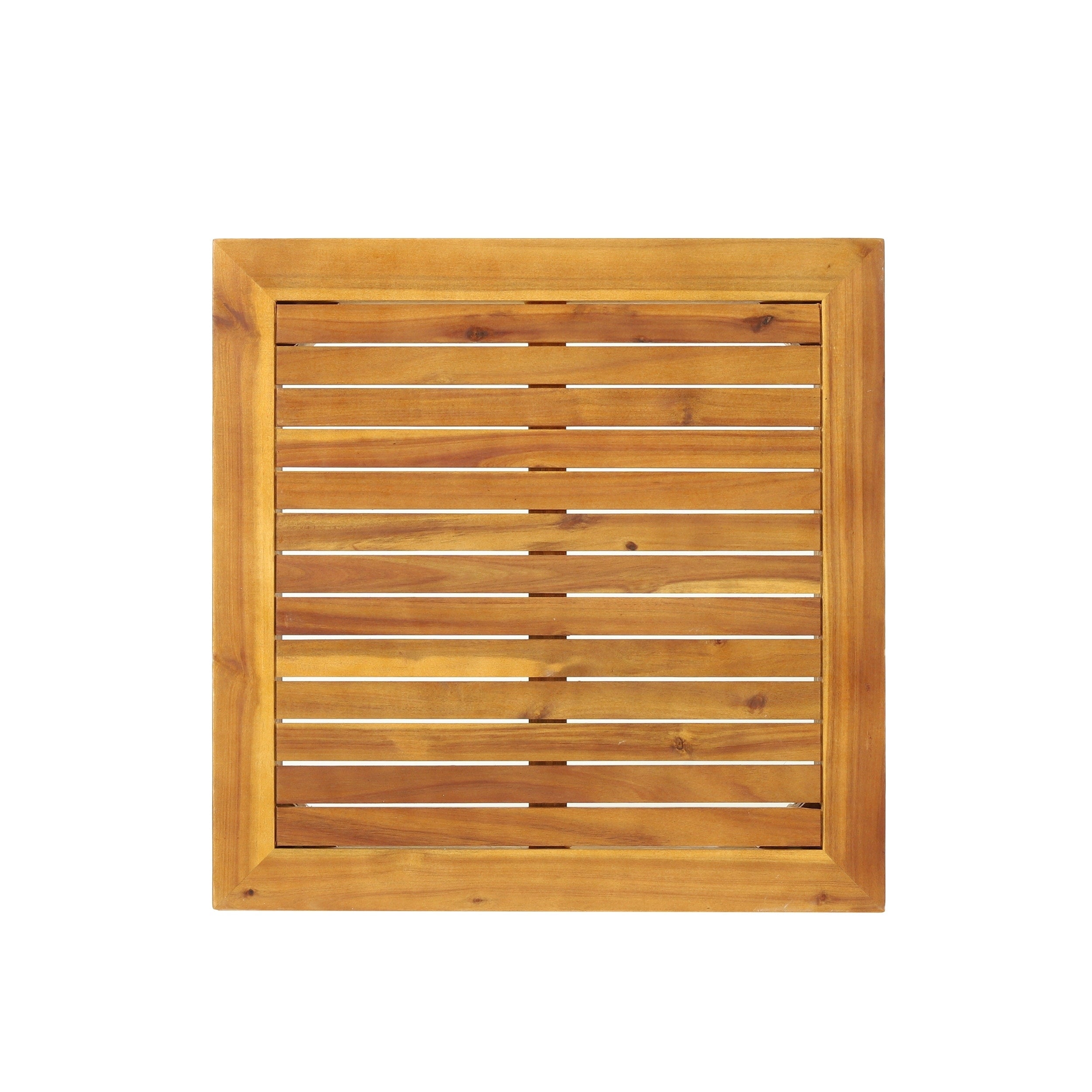 Ensemble de salon sectionnel en bois d'acacia Aston Outdoor de style milieu de siècle par Christopher Knight Home