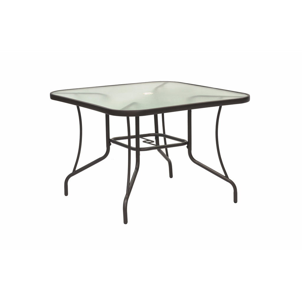 Ensemble de salle à manger d'extérieur Augusta 5 pièces avec table carrée