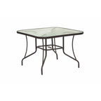 Ensemble de salle à manger d'extérieur Augusta 5 pièces avec table carrée