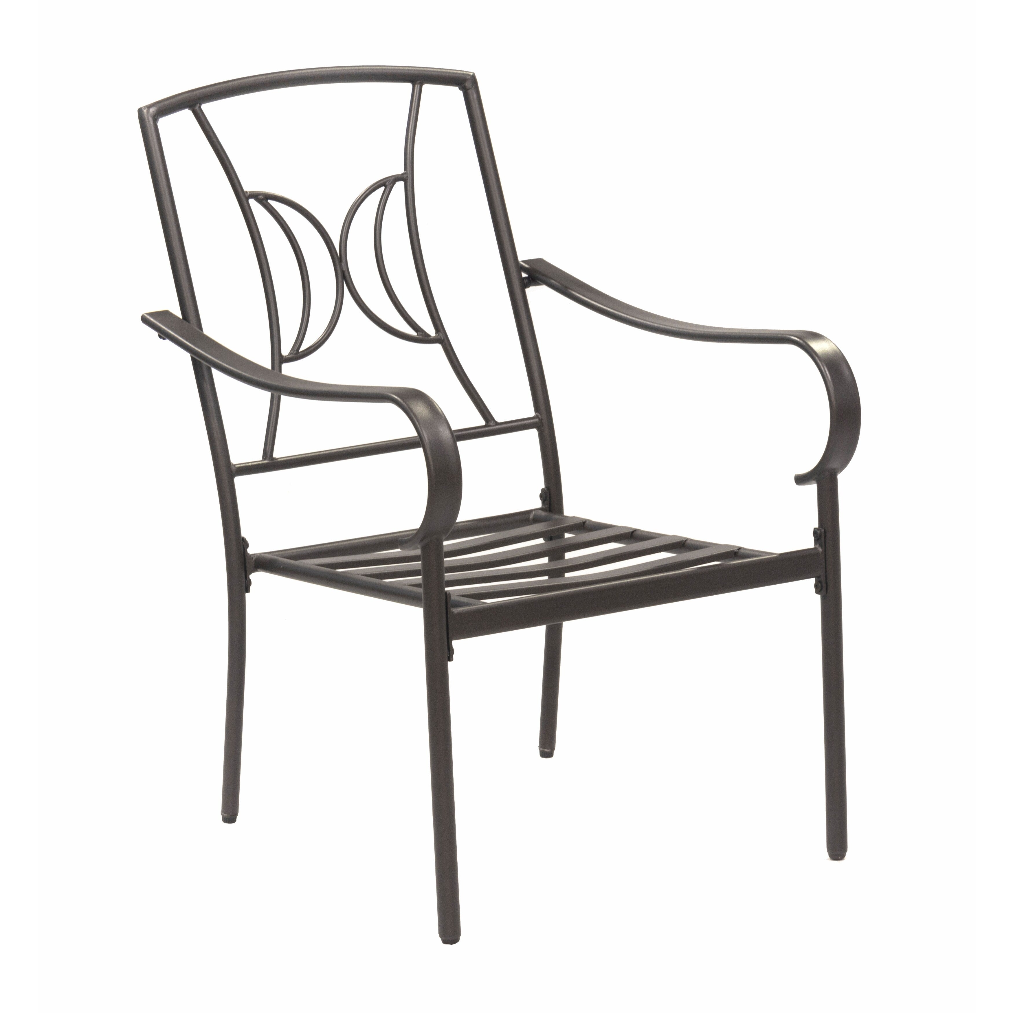 Ensemble de salle à manger d'extérieur Augusta 5 pièces avec table carrée