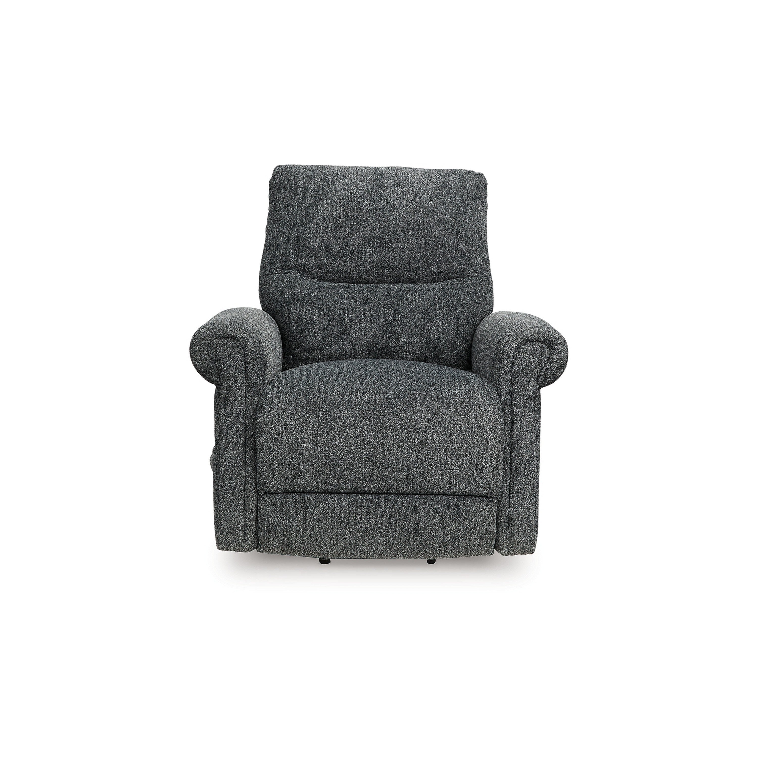 Fauteuil inclinable releveur électrique Auro, chauffant et massant, 99 cm, polyester gris
