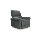 Fauteuil inclinable releveur électrique Auro, chauffant et massant, 99 cm, polyester gris