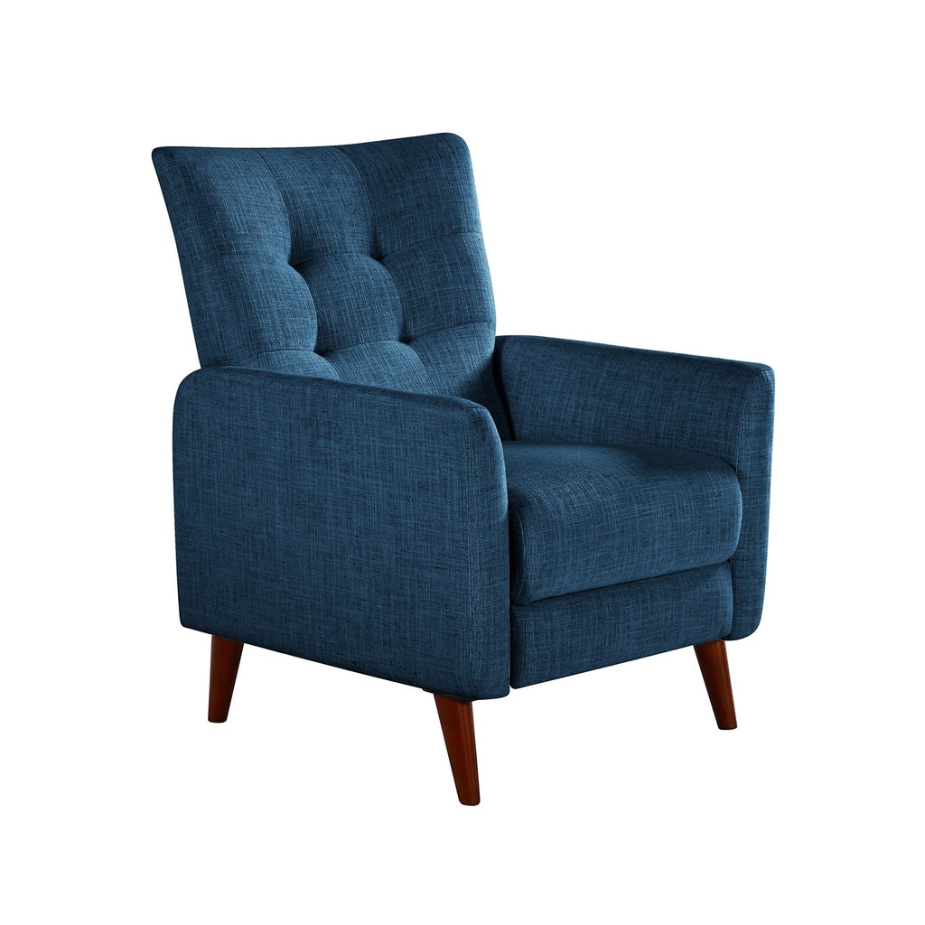 Fauteuil inclinable manuel confortable Aurora avec base en bois