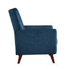 Fauteuil inclinable manuel confortable Aurora avec base en bois