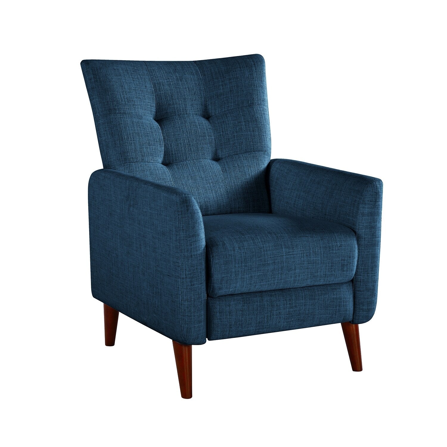 Fauteuil inclinable manuel confortable Aurora avec base en bois