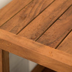 Table/banc de douche en teck indonésien Aurora Home