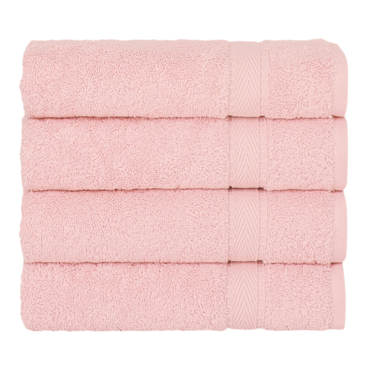 Serviettes de toilette authentiques en coton turc pour hôtel spa (lot de 4)
