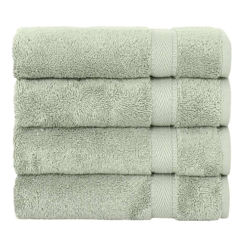 Serviettes de toilette authentiques en coton turc pour hôtel spa (lot de 4)