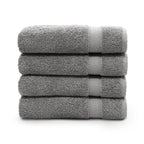 Serviettes de toilette authentiques en coton turc pour hôtel spa (lot de 4)