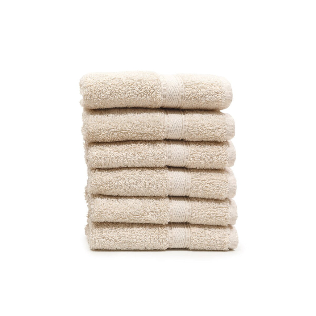 Gant de toilette en coton turc authentique pour hôtel spa (lot de 6)