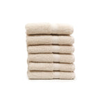 Gant de toilette en coton turc authentique pour hôtel spa (lot de 6)