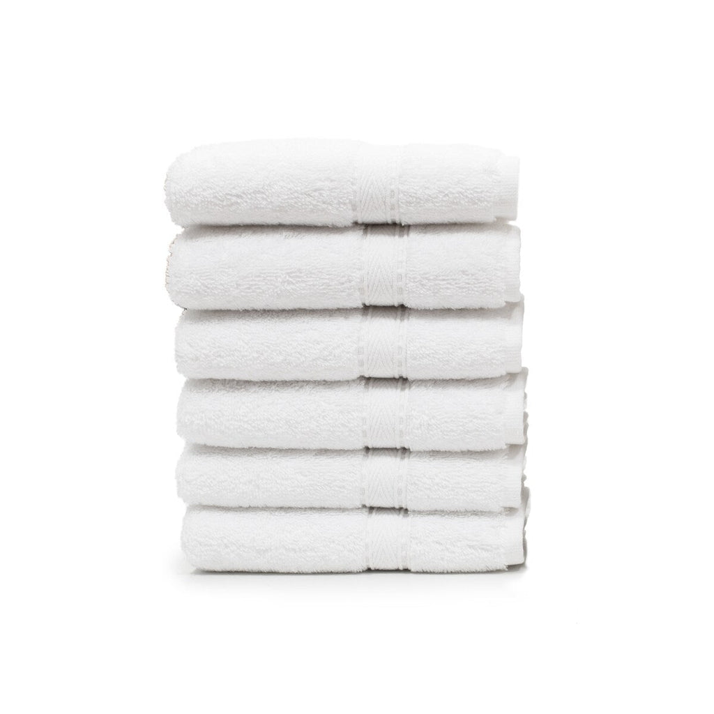 Gant de toilette en coton turc authentique pour hôtel spa (lot de 6)