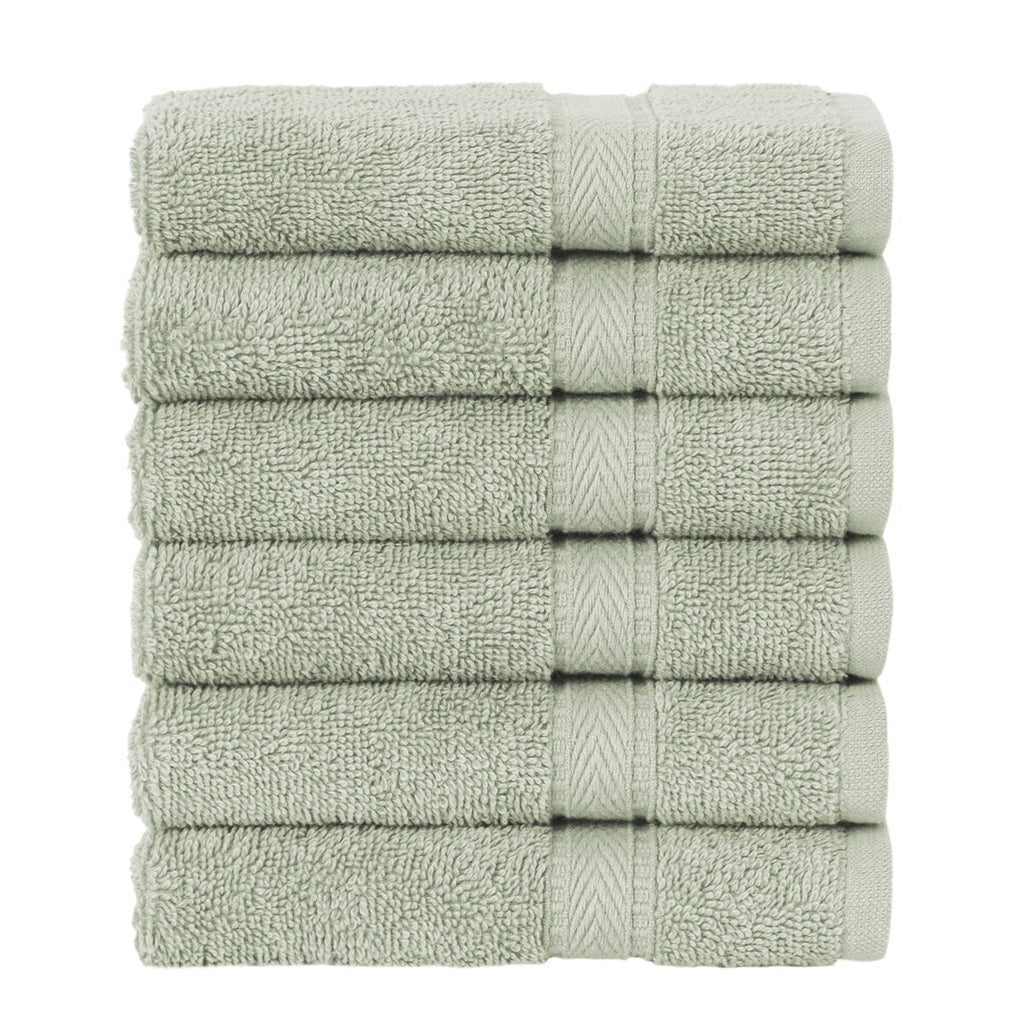 Gant de toilette en coton turc authentique pour hôtel spa (lot de 6)