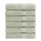 Gant de toilette en coton turc authentique pour hôtel spa (lot de 6)