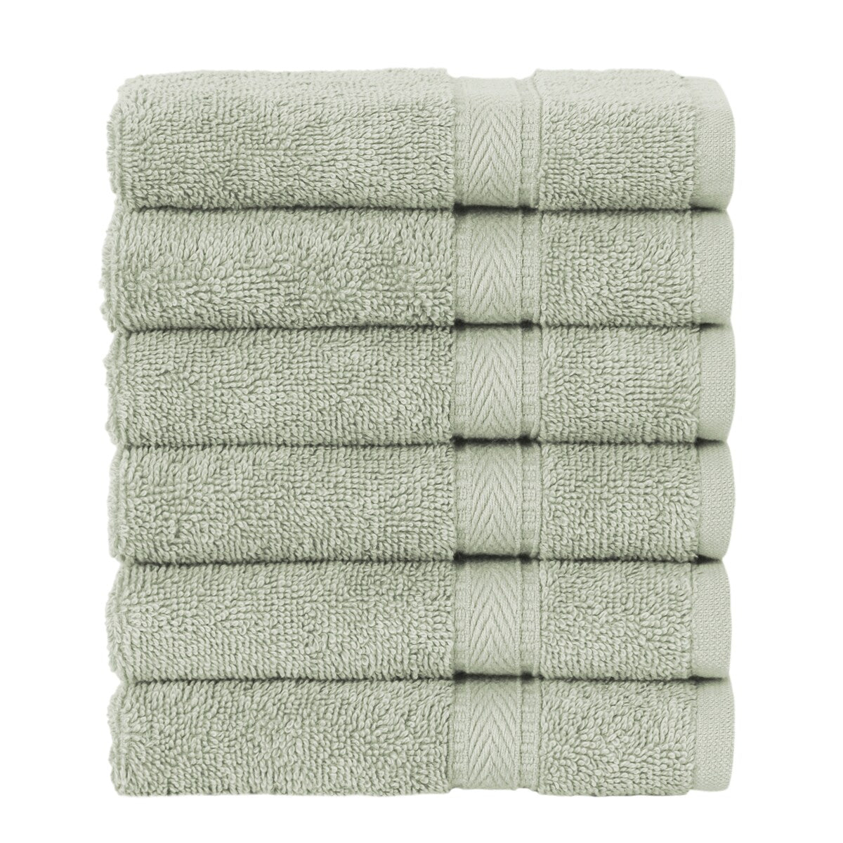 Gant de toilette en coton turc authentique pour hôtel spa (lot de 6)