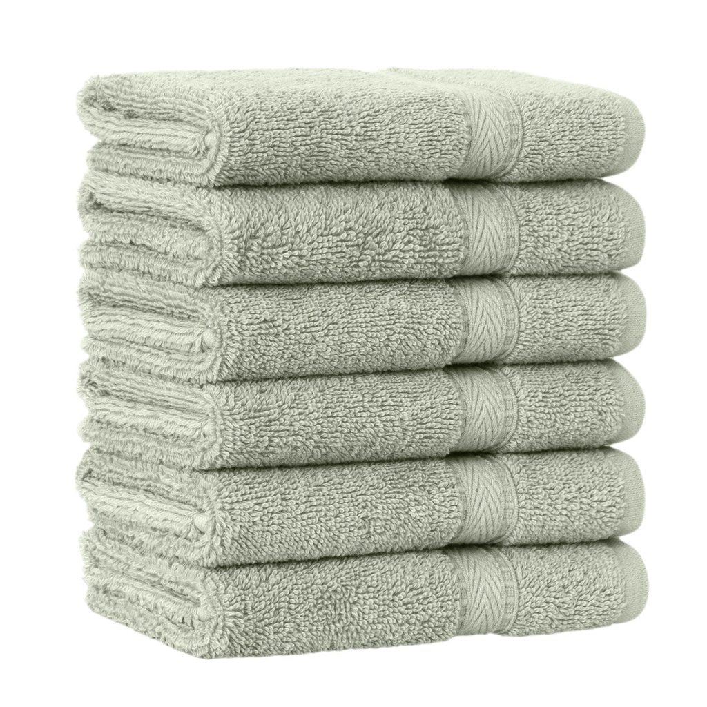 Gant de toilette en coton turc authentique pour hôtel spa (lot de 6)