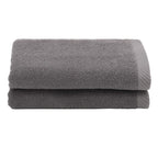 Serviettes de toilette Ediree 100 % coton turc authentiques pour hôtel et spa - Lot de 2