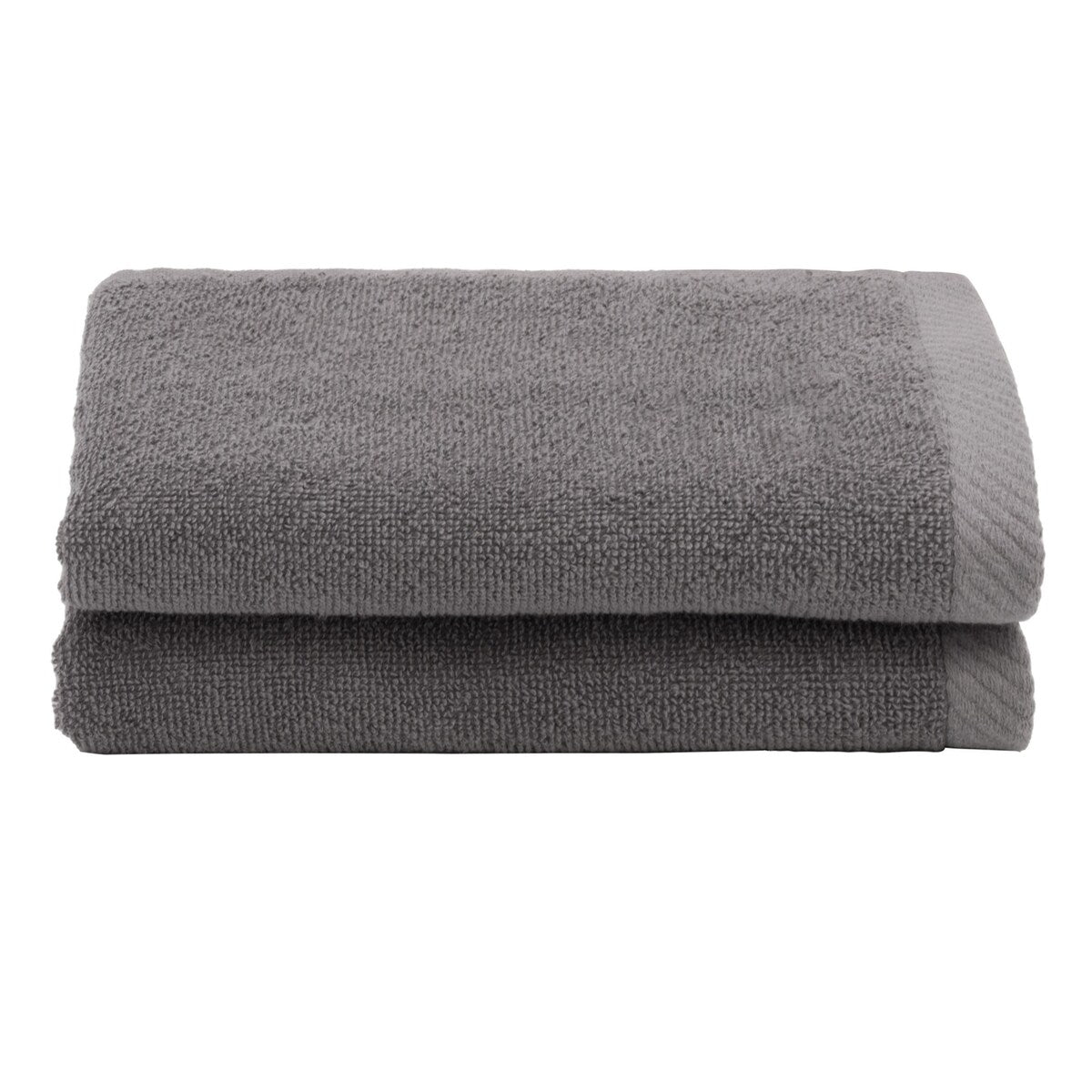 Serviettes de toilette Ediree 100 % coton turc authentiques pour hôtel et spa - Lot de 2