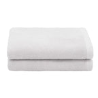 Serviettes de toilette Ediree 100 % coton turc authentiques pour hôtel et spa - Lot de 2