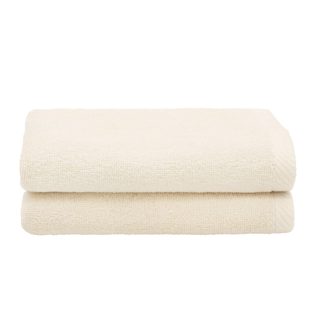 Serviettes de toilette Ediree 100 % coton turc authentiques pour hôtel et spa - Lot de 2