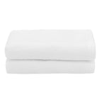 Serviettes de toilette Ediree 100 % coton turc authentiques pour hôtel et spa - Lot de 2