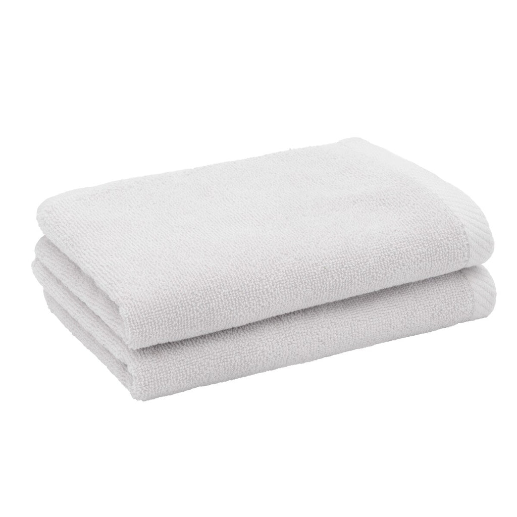Serviettes de toilette Ediree 100 % coton turc authentiques pour hôtel et spa - Lot de 2