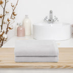 Serviettes de toilette Ediree 100 % coton turc authentiques pour hôtel et spa - Lot de 2