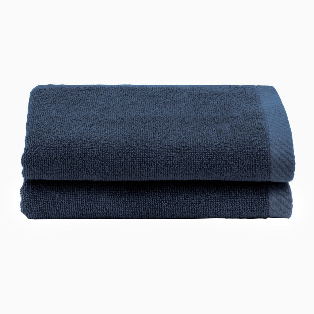 Serviettes de toilette Ediree 100 % coton turc authentiques pour hôtel et spa - Lot de 2