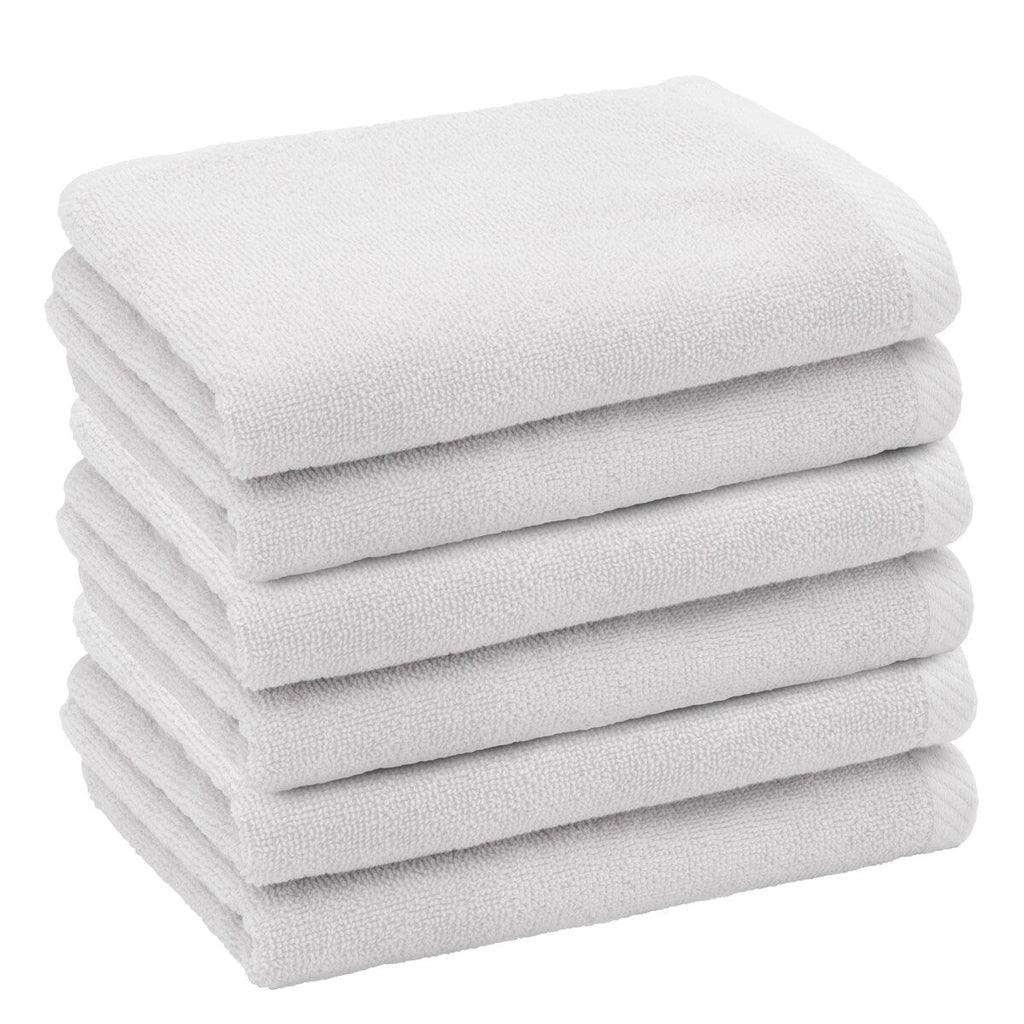 Serviettes de toilette Ediree 100 % coton turc authentiques pour hôtel et spa - Lot de 6