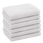Serviettes de toilette Ediree 100 % coton turc authentiques pour hôtel et spa - Lot de 6