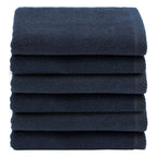 Serviettes de toilette Ediree 100 % coton turc authentiques pour hôtel et spa - Lot de 6