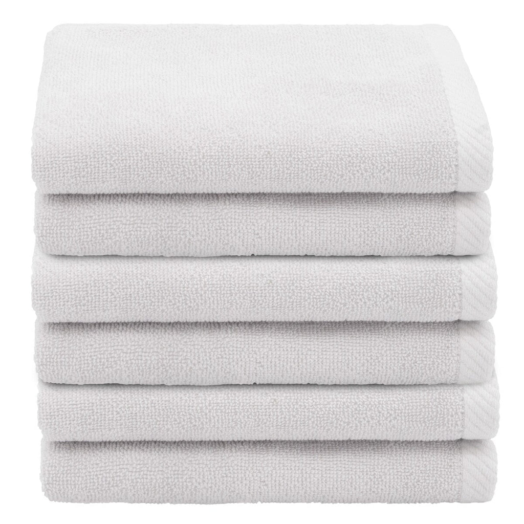 Serviettes de toilette Ediree 100 % coton turc authentiques pour hôtel et spa - Lot de 6