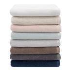 Serviettes de toilette Ediree 100 % coton turc authentiques pour hôtel et spa - Lot de 6