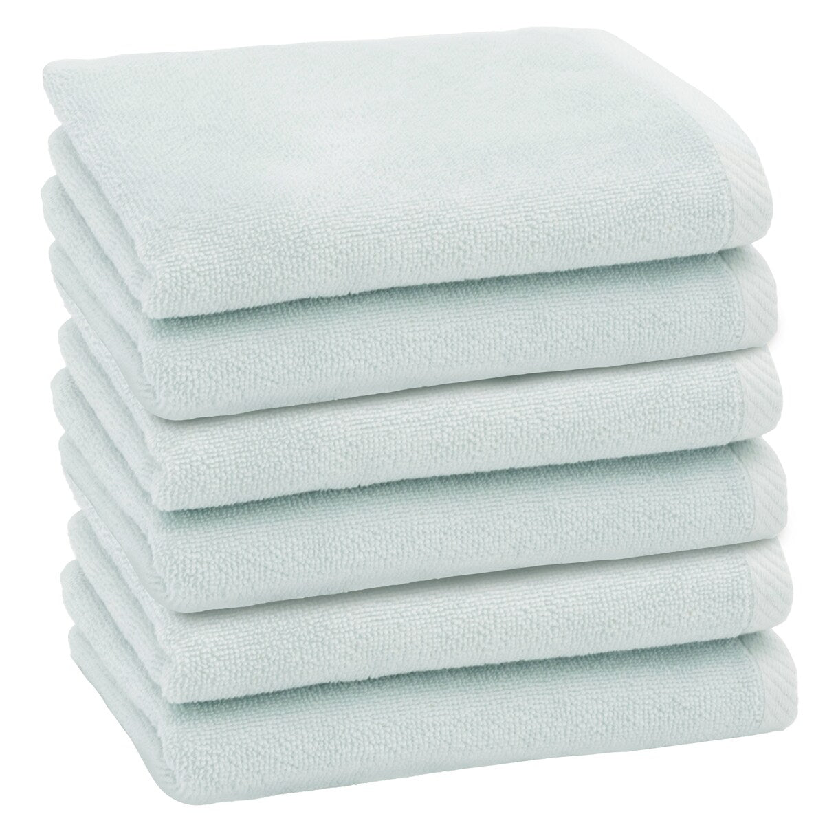 Serviettes de toilette Ediree 100 % coton turc authentiques pour hôtel et spa - Lot de 6