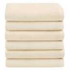 Serviettes de toilette Ediree 100 % coton turc authentiques pour hôtel et spa - Lot de 6