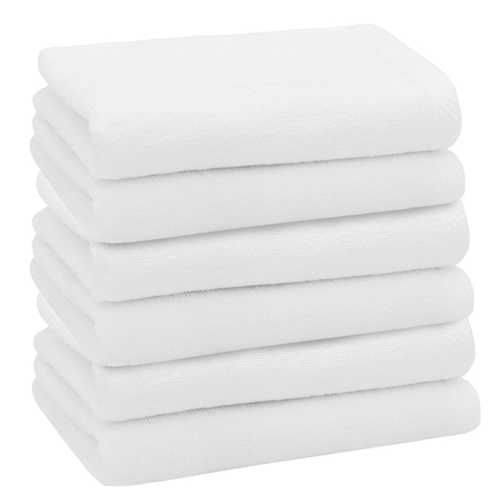 Serviettes de toilette Ediree 100 % coton turc authentiques pour hôtel et spa - Lot de 6