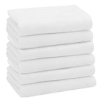 Serviettes de toilette Ediree 100 % coton turc authentiques pour hôtel et spa - Lot de 6