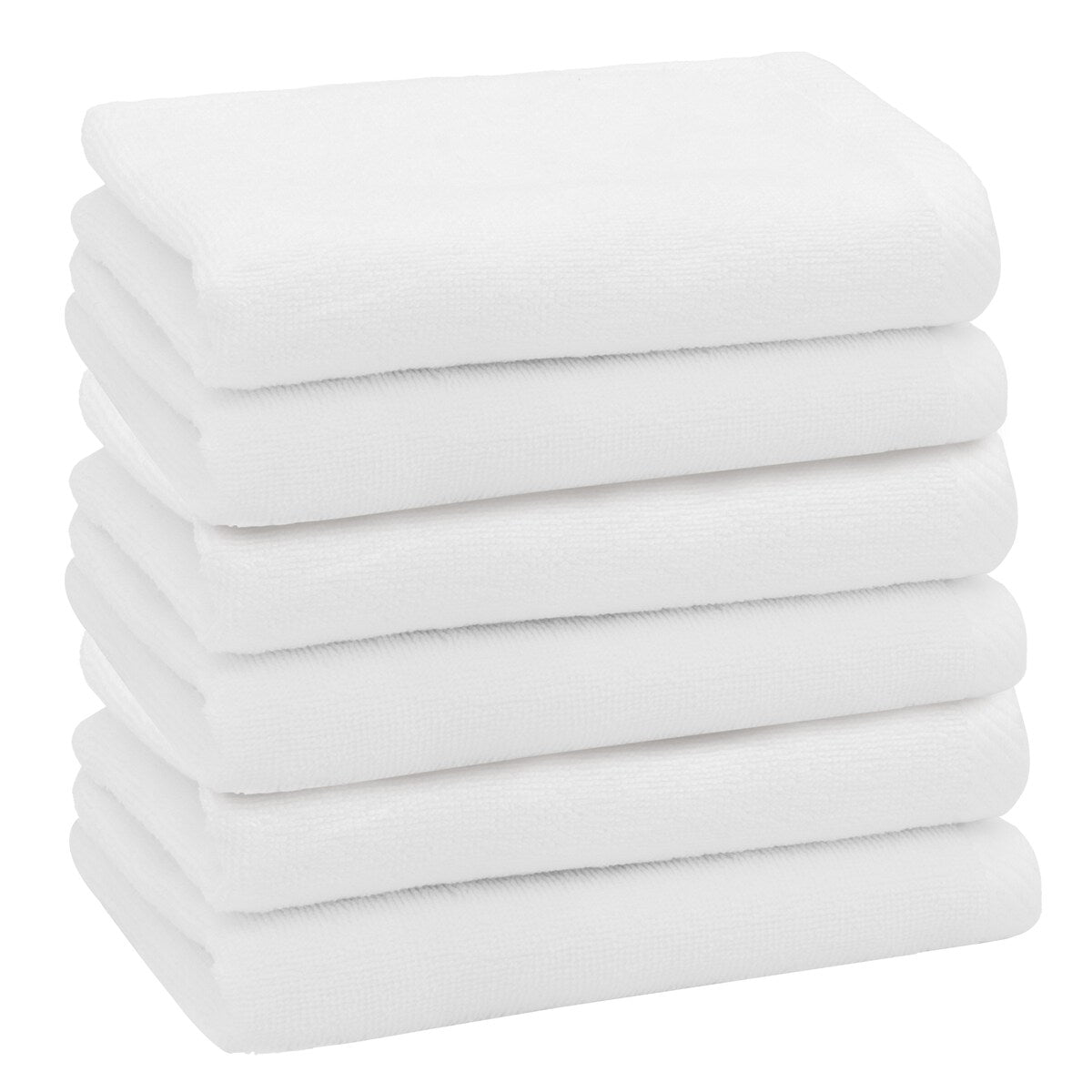 Serviettes de toilette Ediree 100 % coton turc authentiques pour hôtel et spa - Lot de 6