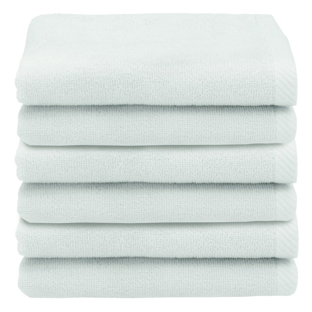 Serviettes de toilette Ediree 100 % coton turc authentiques pour hôtel et spa - Lot de 6