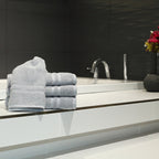 Serviettes à main en coton turc Copper Grove Tracadie, lot de 4