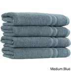 Serviettes à main en coton turc Copper Grove Tracadie, lot de 4