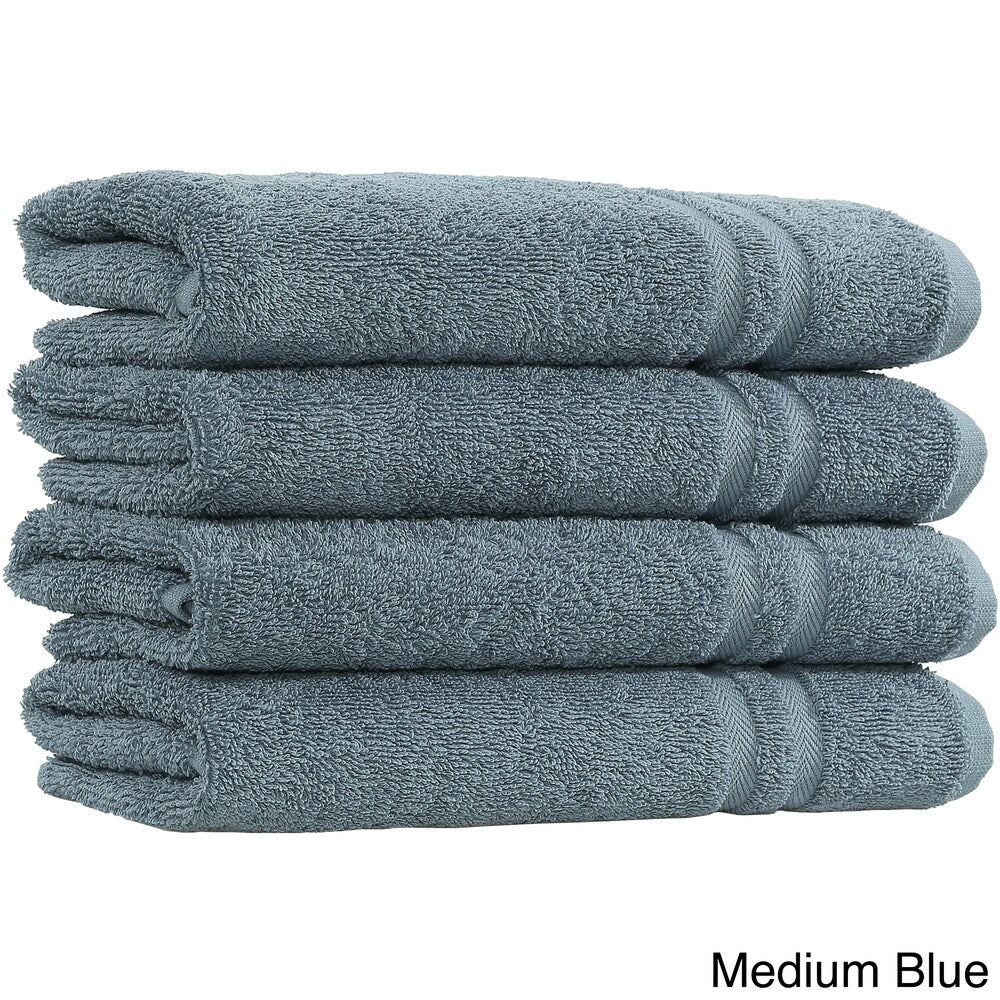 Serviettes à main en coton turc Copper Grove Tracadie, lot de 4