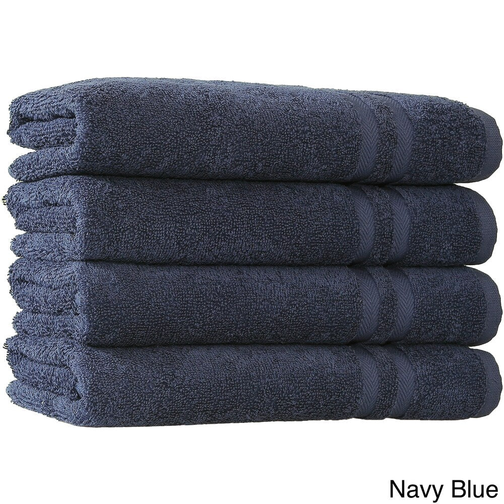 Serviettes à main en coton turc Copper Grove Tracadie, lot de 4