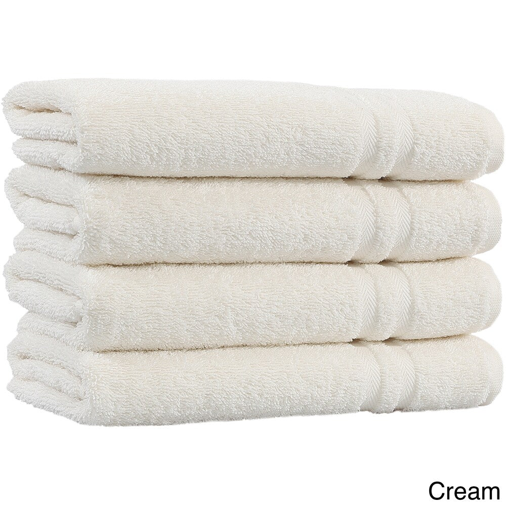 Serviettes à main en coton turc Copper Grove Tracadie, lot de 4