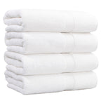 Serviettes de bain turques authentiques en coton pour hôtel et spa (lot de 4)