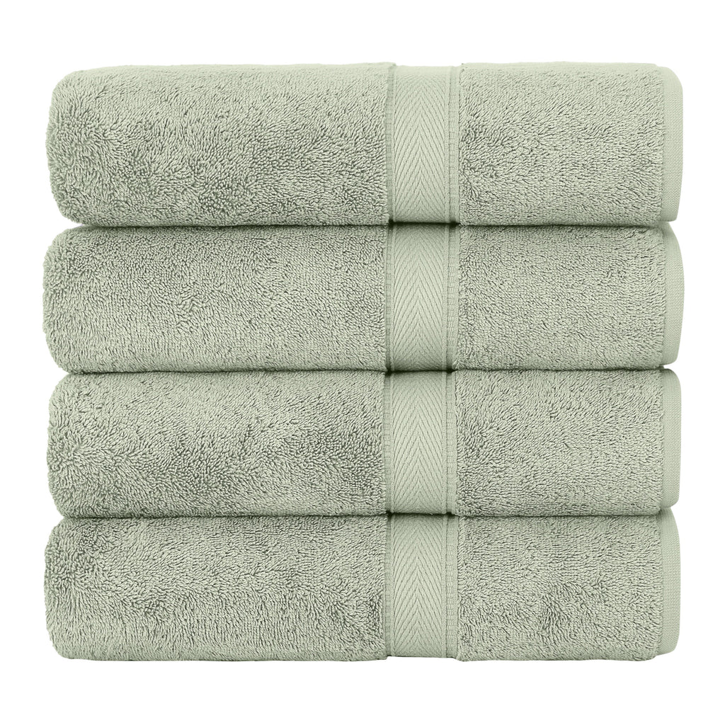 Serviettes de bain turques authentiques en coton pour hôtel et spa (lot de 4)