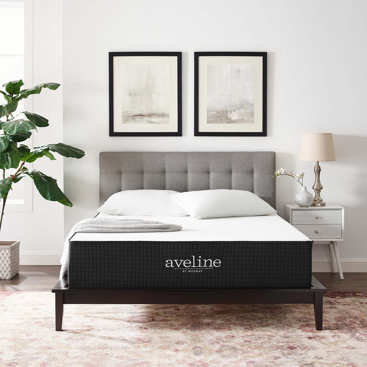 Matelas Aveline 12 en mousse à mémoire de forme King