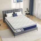 Matelas hybride Avenco 10'' en mousse à mémoire de forme et ressorts ensachés dans une boîte