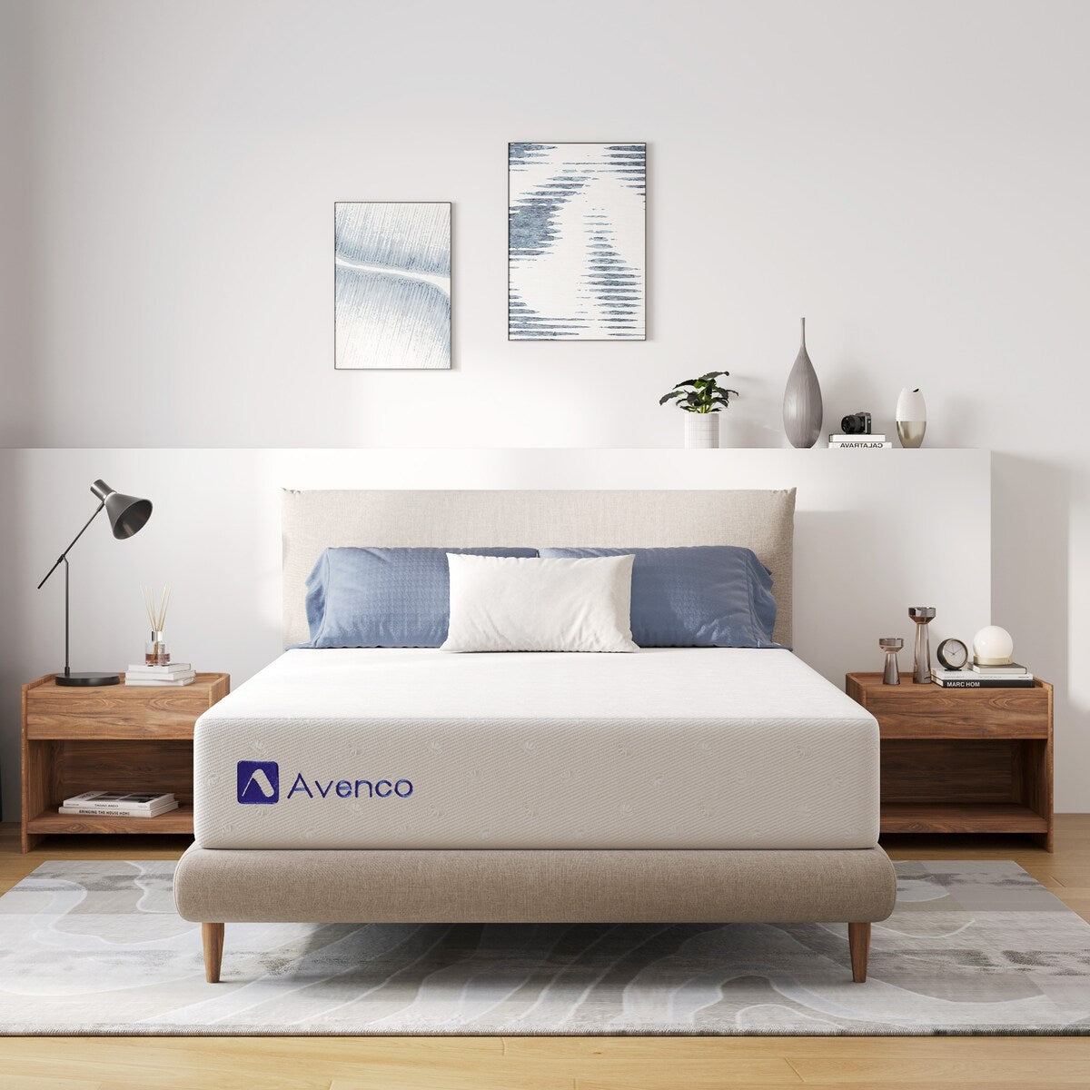 Matelas ferme en mousse à mémoire de forme Avenco 12 po